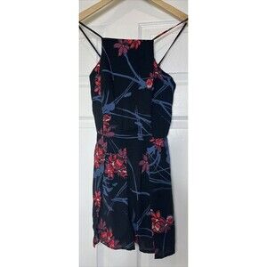 Band of Gypsies Women's Romper Black Blue Red Size XS NEW